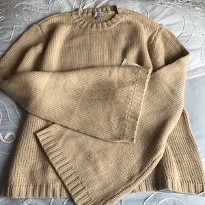 Sweater with Balloon Sleeves